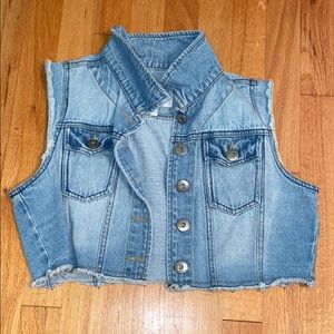 jean vest